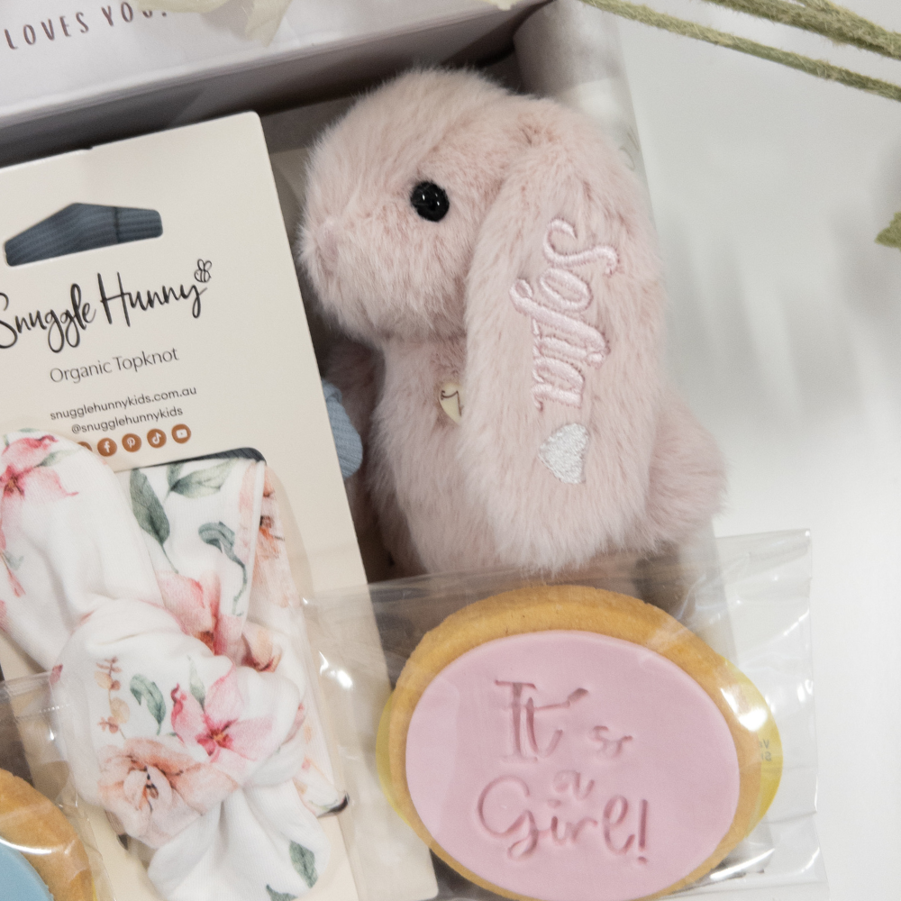 Personalised Baby Gift Hamper - Twin Boy & Girl