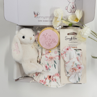 Personalised Baby Bunny Gift Hamper - Camille