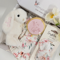 Personalised Baby Bunny Gift Hamper - Camille