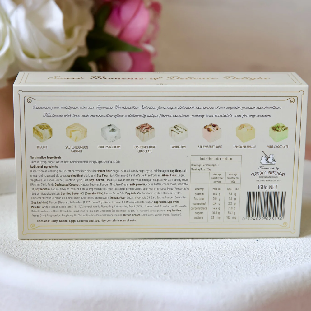 Cloudy Confections Marshmallow |Signature Selection Box