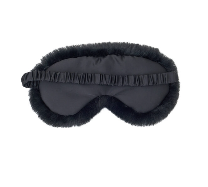 Cozy Luxe Eye Mask -  Black