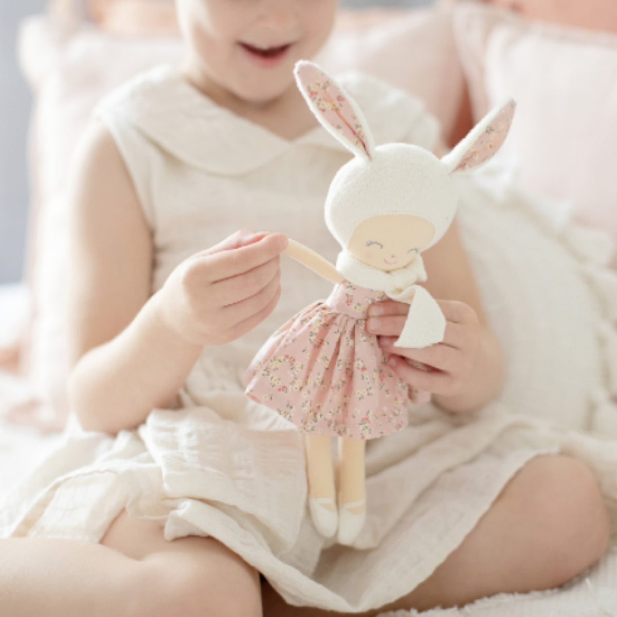 Personalised Alimrose Belle Bunny - Gold Spot