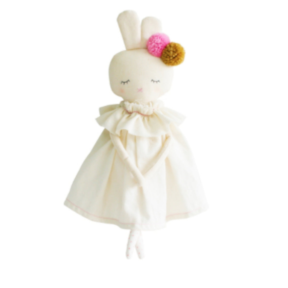 Personalised Alimrose Isabelle Bunny - Ivory Linen