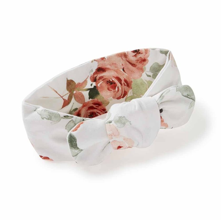 Snuggle Hunny Topknot | Rosebud