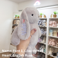 Personalised Graduation Bunny & Jumper - Beige OS