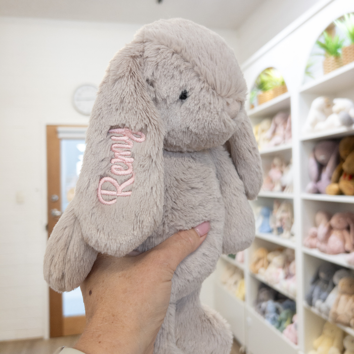 Pre-Stitched "Remy" Bunny - Beige Snuggle Bunnies