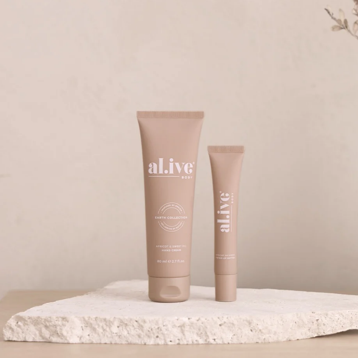 Al.ive Tinted Lip Butter - Apricot shimmer