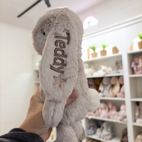 Personalised Snuggle Bunnies - Beige 30cm