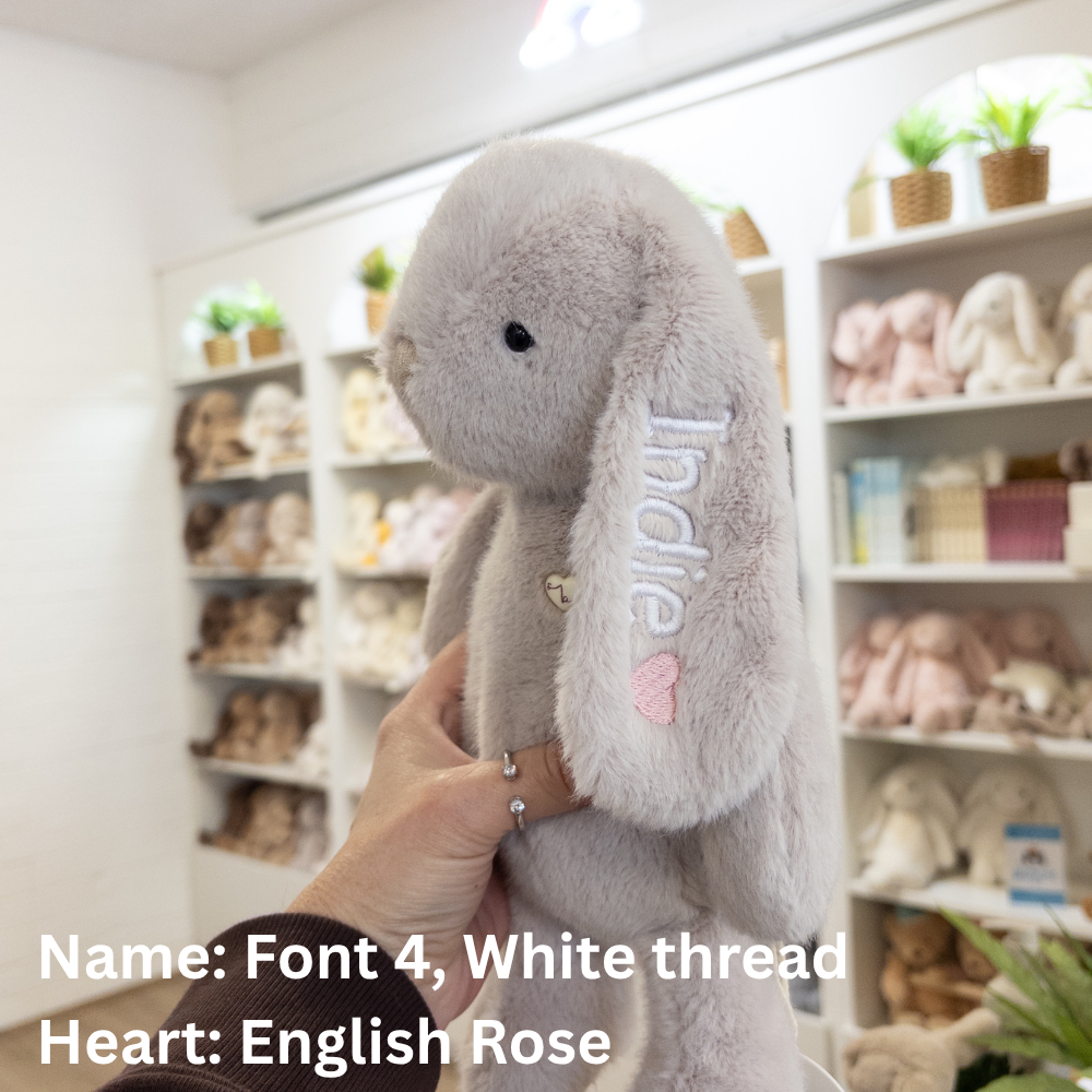 Personalised Graduation Bunny & Jumper - Beige OS