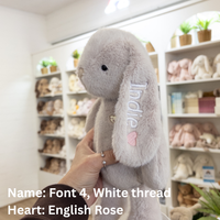 Personalised Graduation Bunny & Jumper - Beige OS