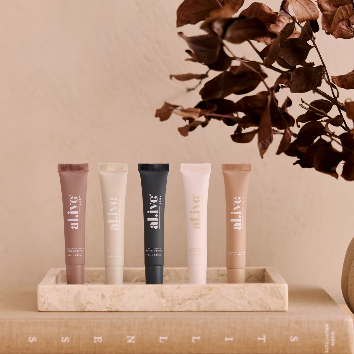 Al.ive Tinted Lip Butter - Apricot shimmer