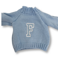Personalised Bunny Jumper - Blue (MEDIUM)