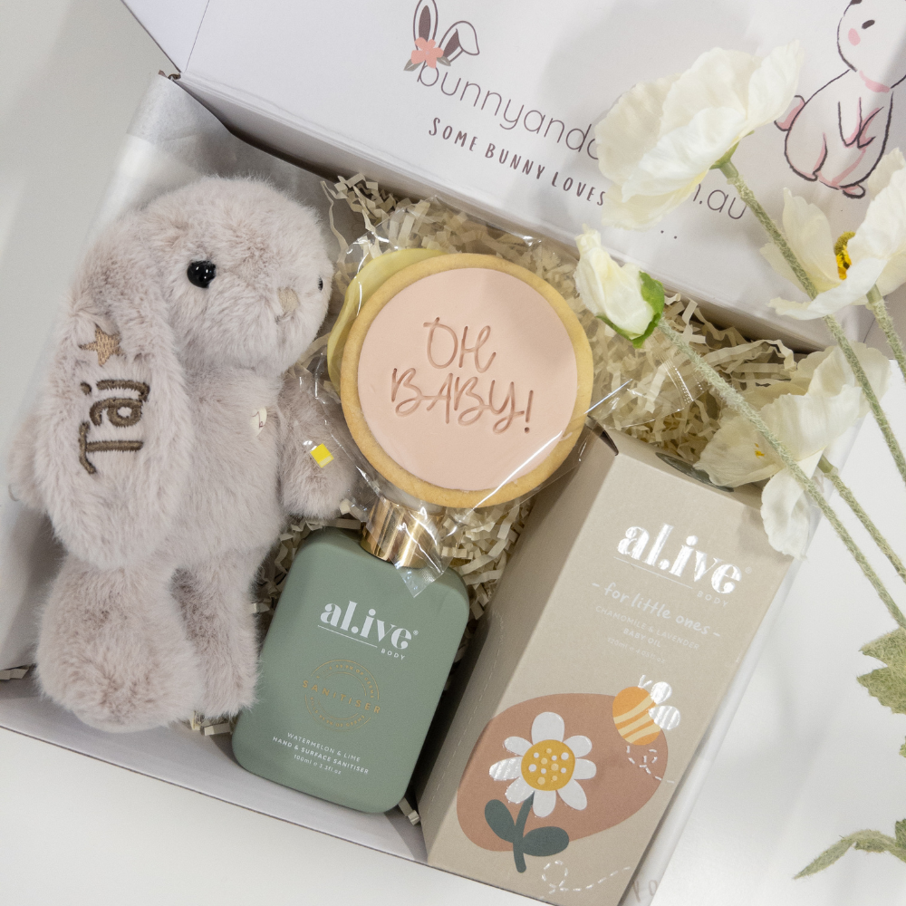 New Baby Gift Hamper - Beige