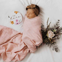 Snuggle Hunny Organic Muslin Wrap | Musk Pink