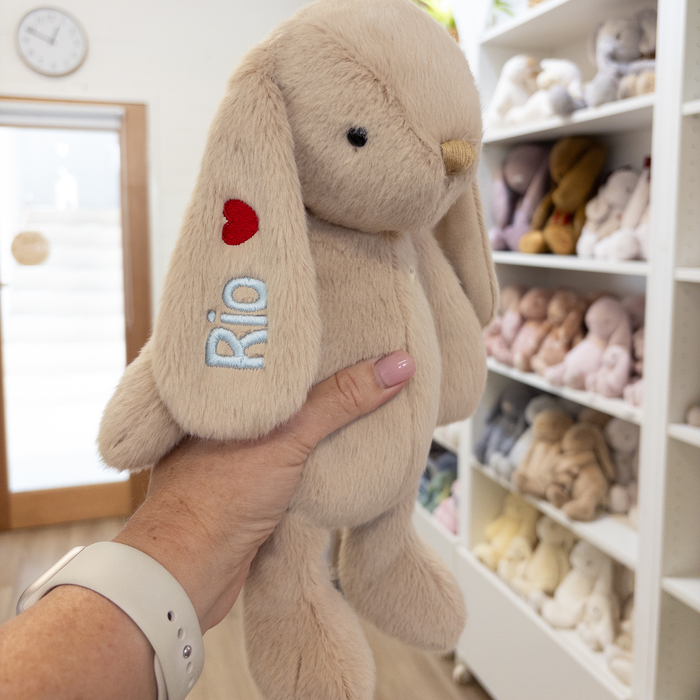 Pre-Stitched "Rio" Bunny - Caramel Snuggle Bunnies