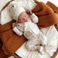 Snuggle Hunny Organic Growsuit - Stardust (0000)