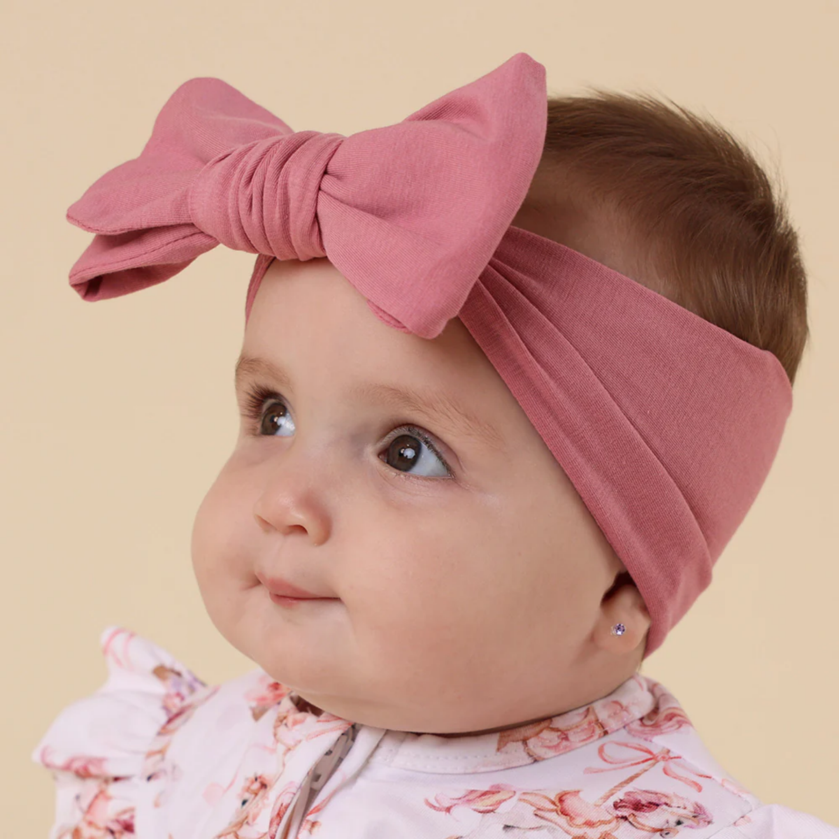 Snuggle Hunny Topknot Oversized Bow- Jewel