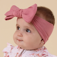 Snuggle Hunny Topknot Oversized Bow- Jewel