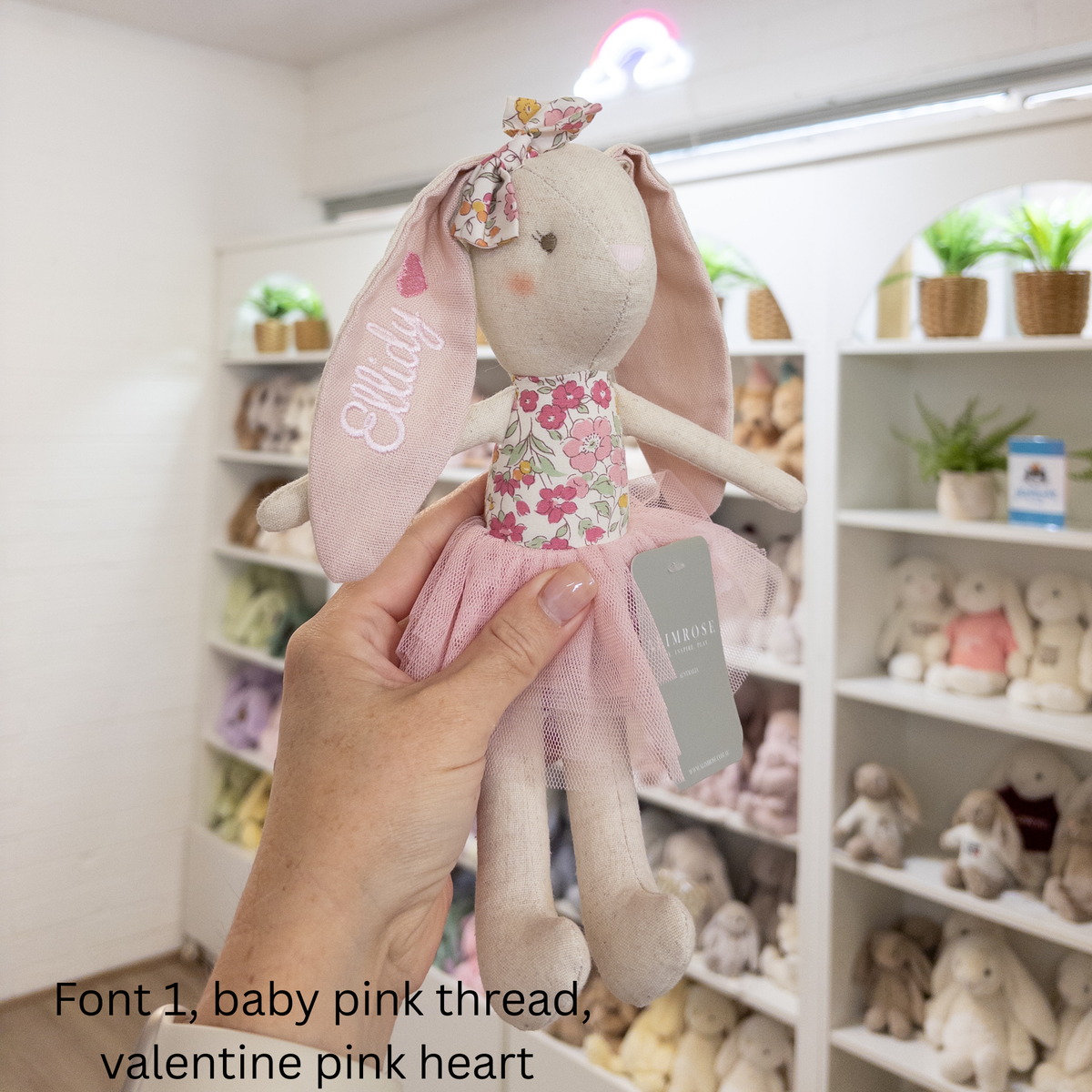 Personalised Alimrose Baby Pearl Rose Garden
