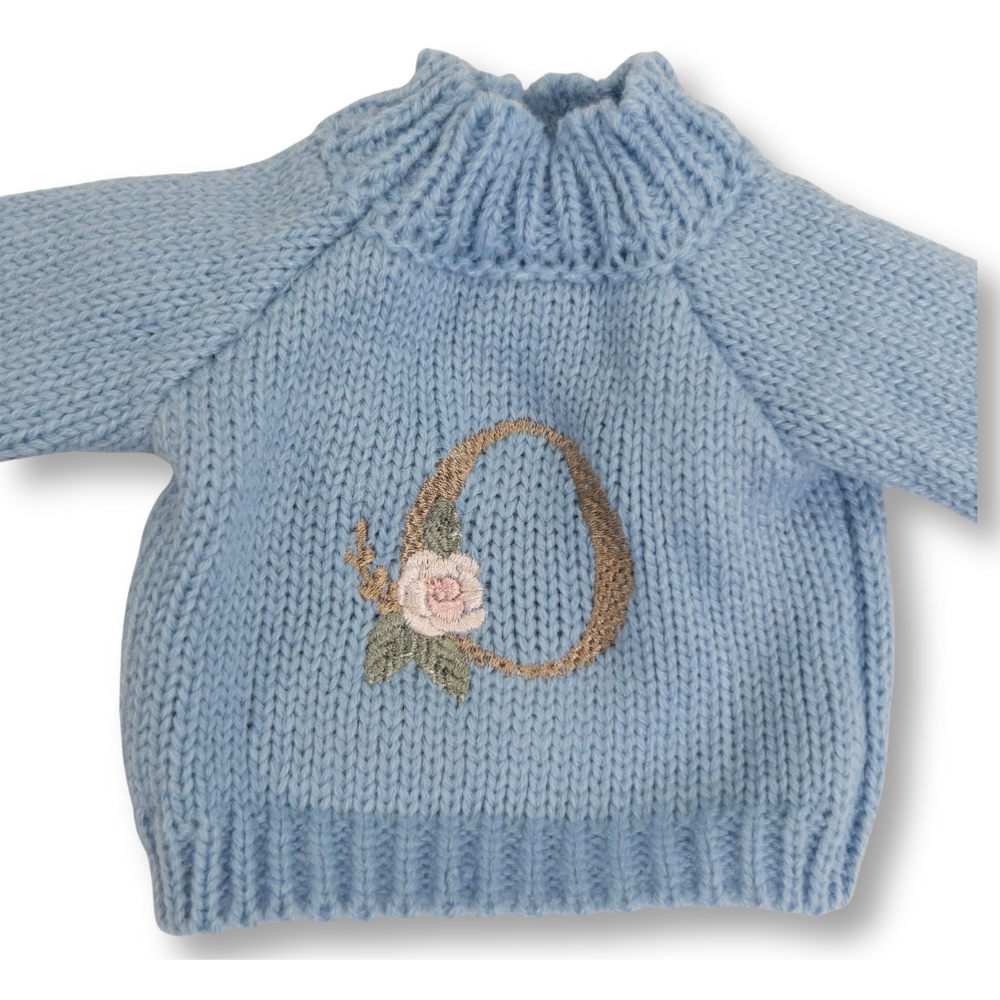 Personalised Bunny Jumper - Blue (MEDIUM)