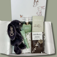 Mum & Bub Newborn Gift Hamper - Small Inky Bunny