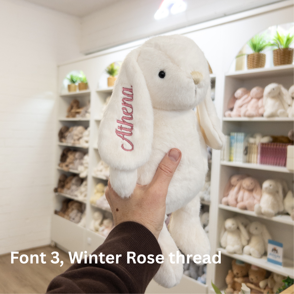 Personalised Snuggle Bunnies - Marshmallow 30cm
