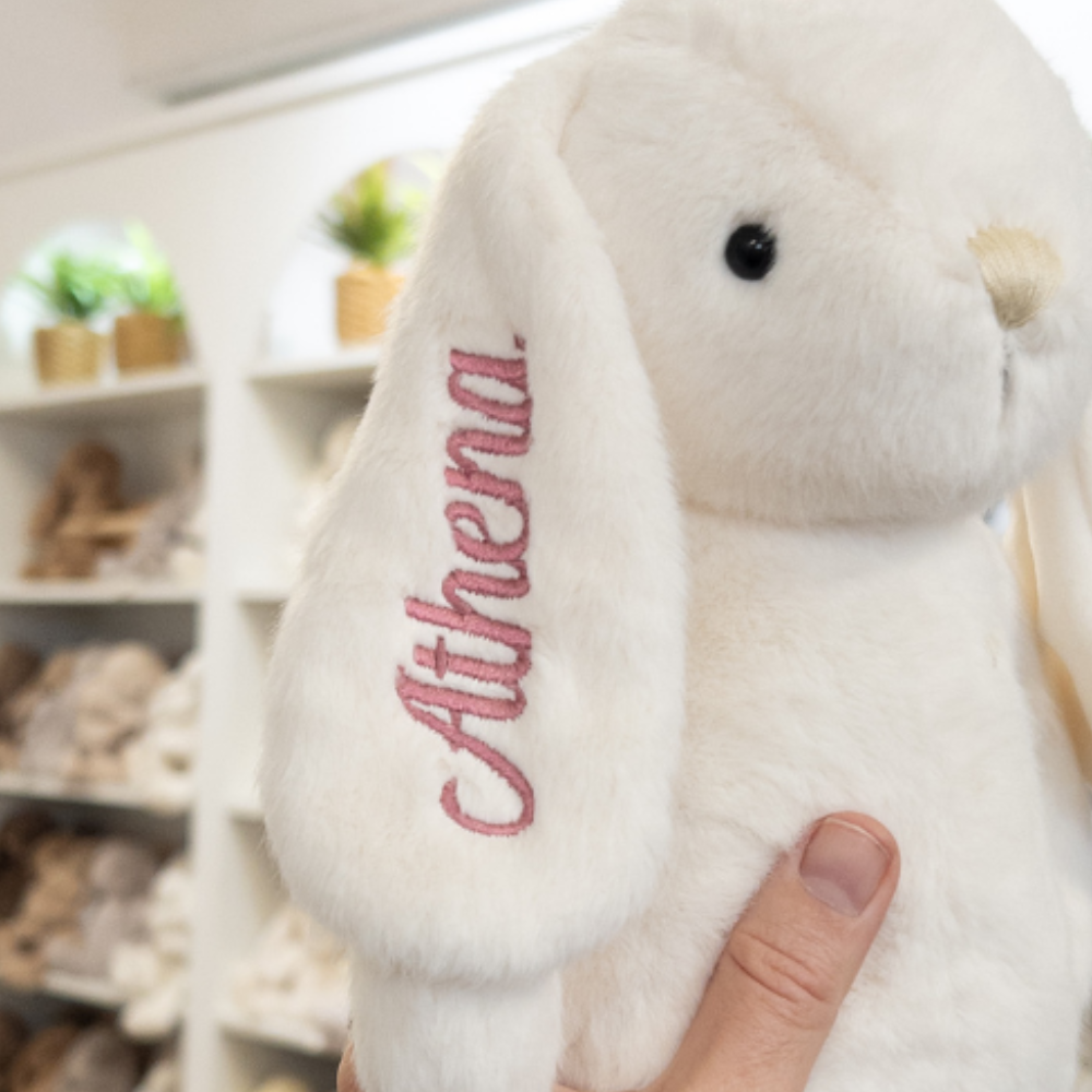 Personalised Bunny & Blanket Gift Hamper - Marshmallow Rosewater
