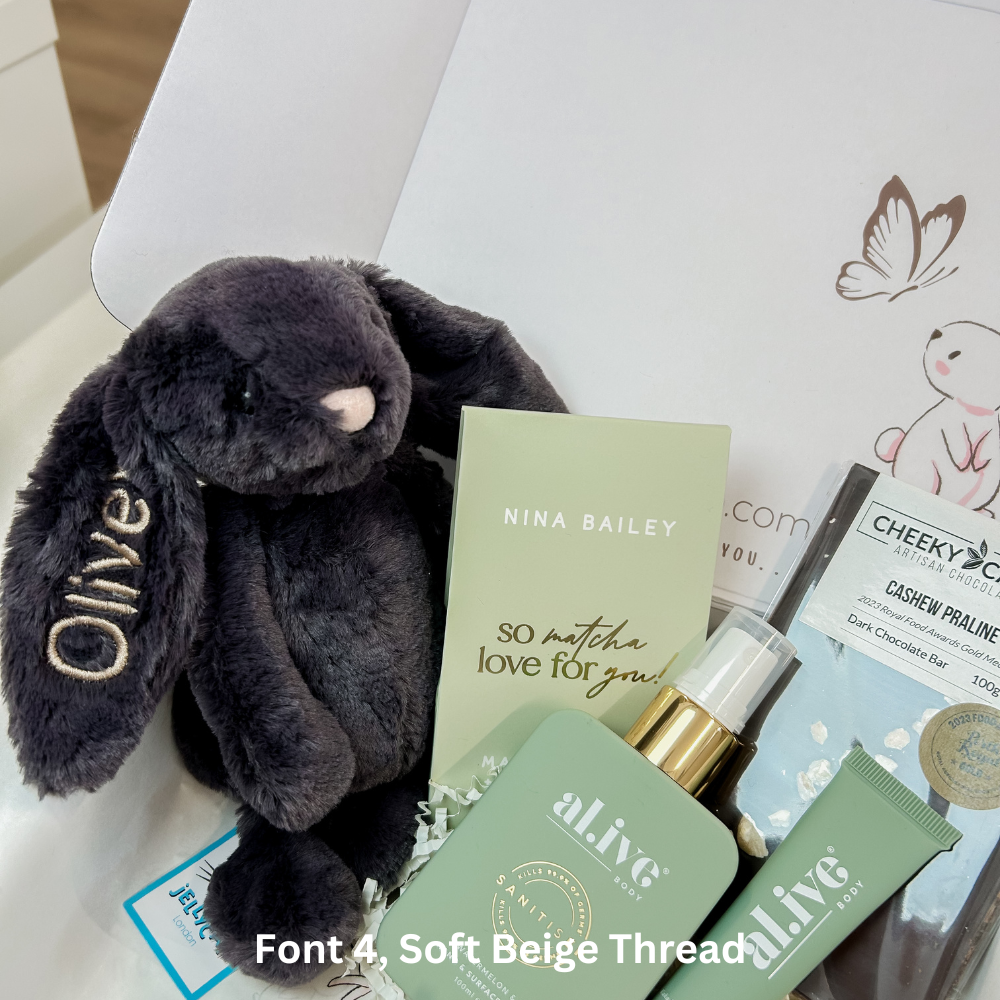 Mum & Bub Newborn Gift Hamper - Small Inky Bunny