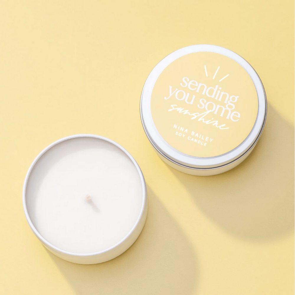 Sending you Some Sunshine Soy Candle - Marshmellow