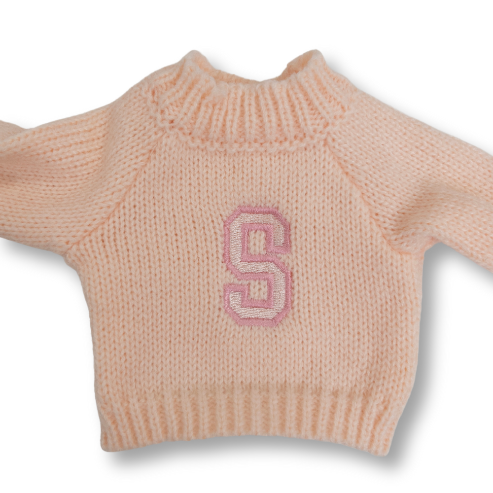 Personalised Bunny Jumper - Peach (MEDIUM)