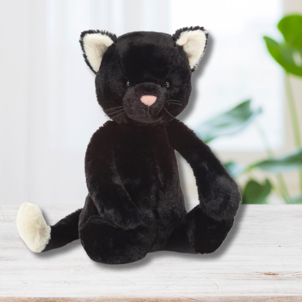 Jellycat Bashful Black Kitten Bunny Co