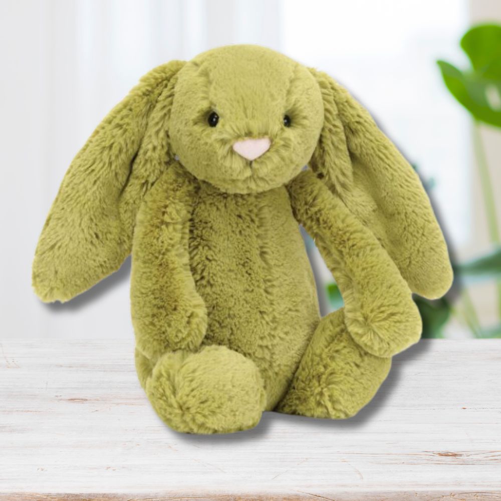 Personalised Jellycat Bunny - Moss