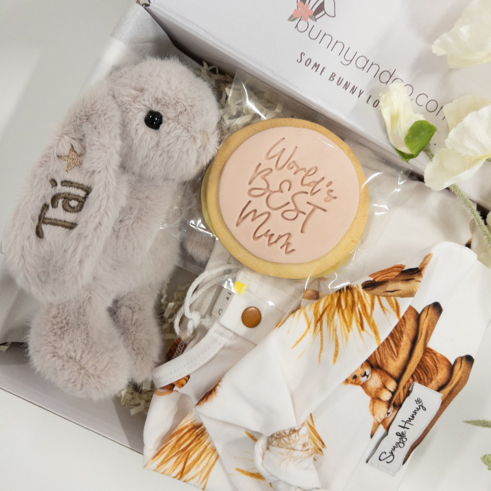 Hello Baby Boy Gift Box - Beige Lion