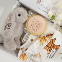 Hello Baby Boy Gift Box - Beige Lion