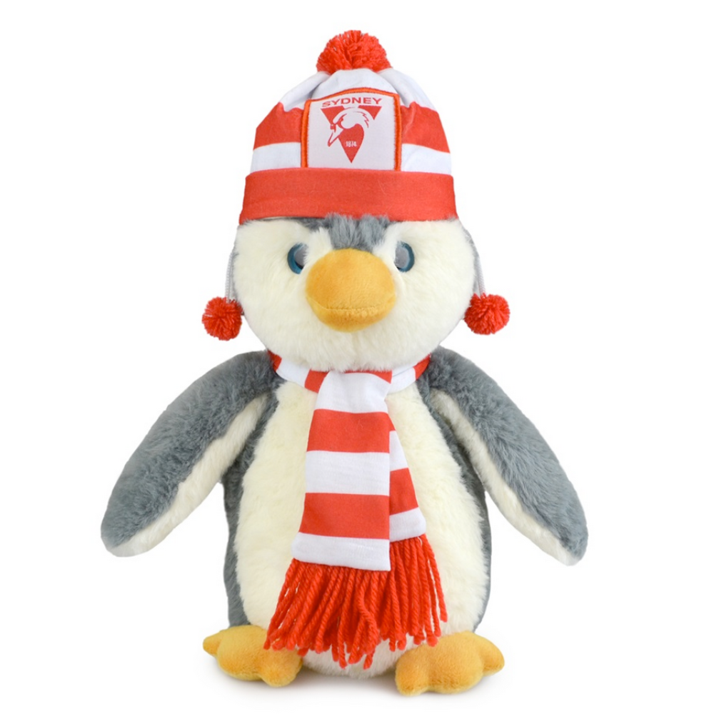 AFL Penguin Plush Toy - Sydney Swans