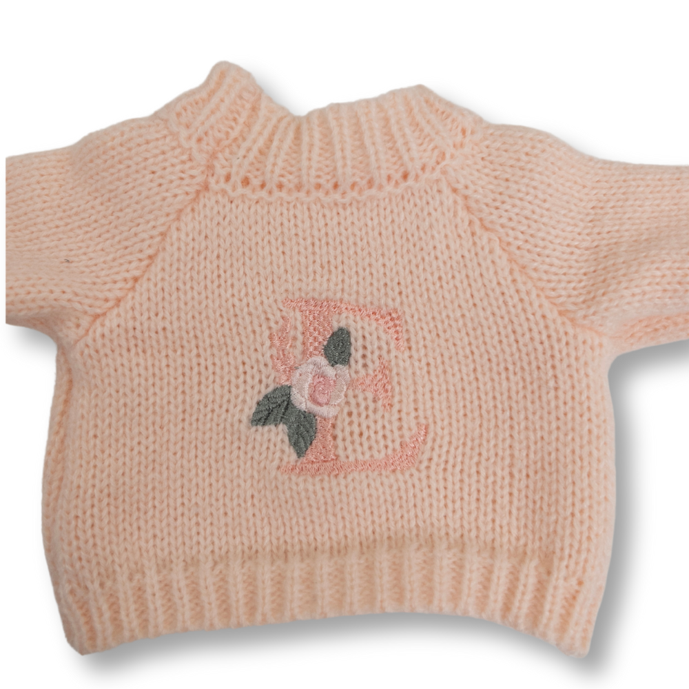 Personalised Bunny Jumper - Peach (MEDIUM)