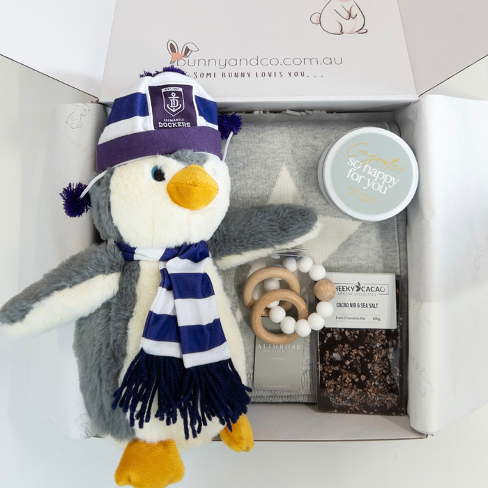 Personalised Fremantle Dockers Penguin Gift Hamper (NEW!)