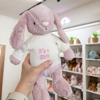 Gender Reveal Set - Snuggle Bunnies Moonbeam & Powder Pink