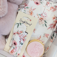 Personalised Welcome Baby Snuggle Box - Blossom
