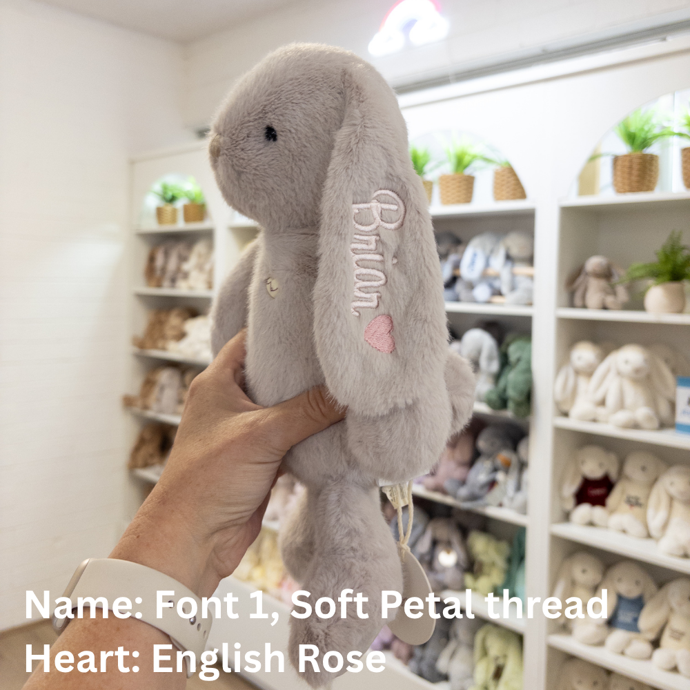 Personalised Snuggle Bunnies - Beige 30cm