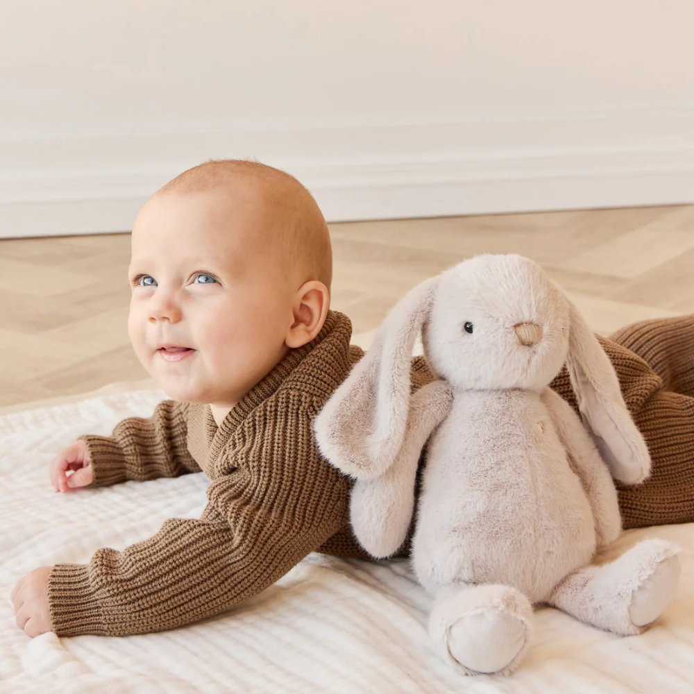 Personalised Snuggle Bunnies - Penelope - Beige 30cm (NEW)