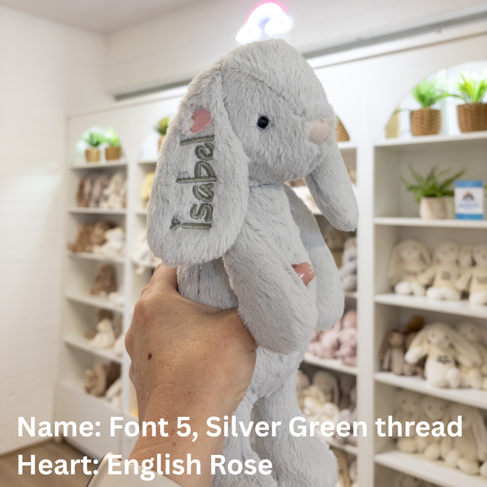 Personalised Graduation Bunny & Jumper - Moonbeam
