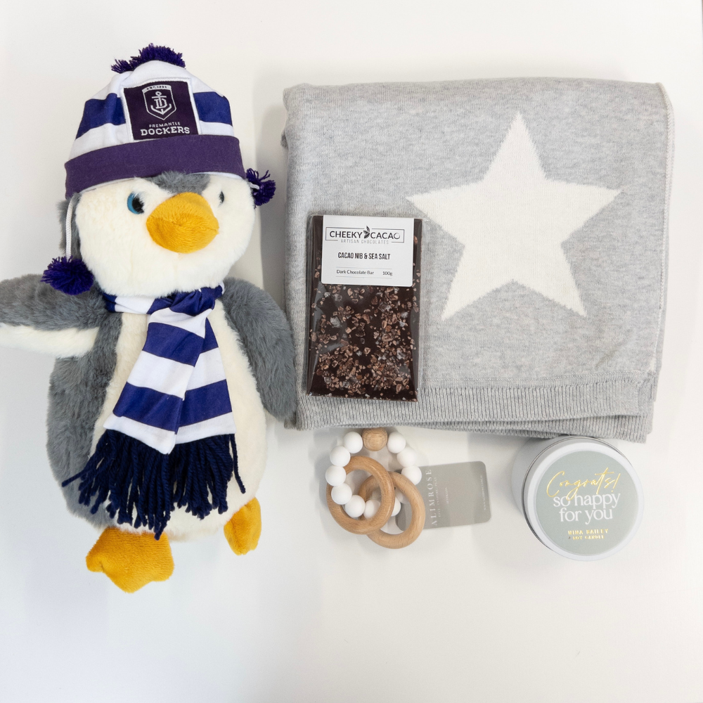 Personalised Fremantle Dockers Penguin Gift Hamper (NEW!)