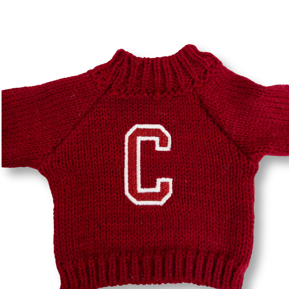 Personalised Bunny Jumper - Red (MEDIUM)
