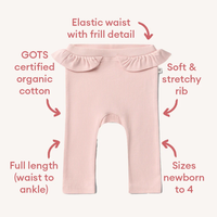 Snuggle Hunny Organic Pants | Baby Pink