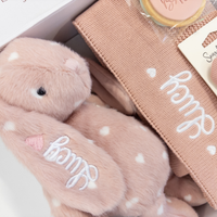 Personalised Bunny & Blanket Gift Hamper - Little Love