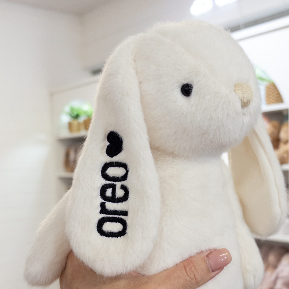 Personalised Graduation Bunny & Jumper - Marshmallow