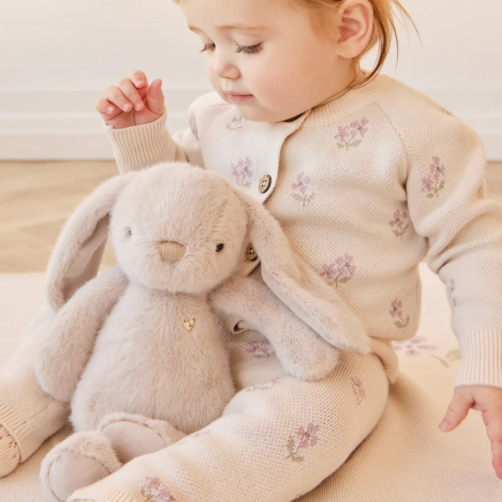 Personalised Snuggle Bunnies - Penelope - Beige 30cm (NEW)