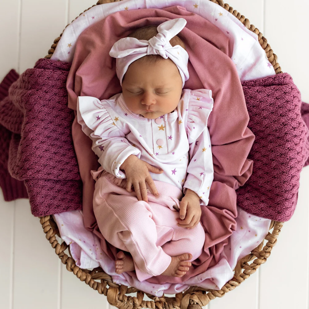 Snuggle Hunny Organic Pants | Baby Pink