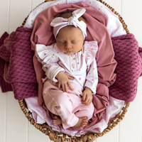 Snuggle Hunny Organic Pants | Baby Pink